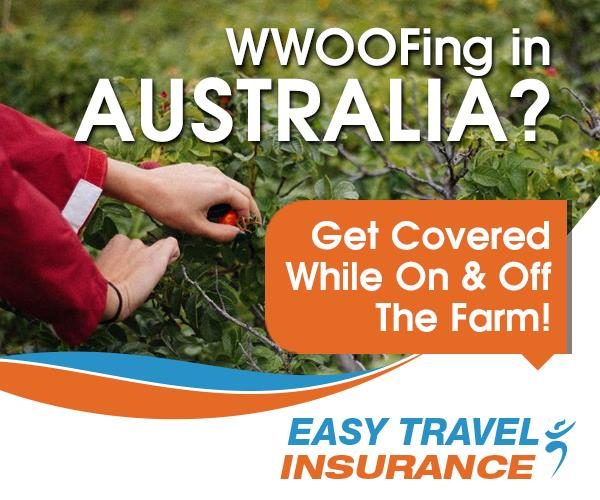 Travel Insurance Quote | WWOOF Australia