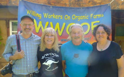 ABC’s Landline visits the WWOOF Office in W Tree