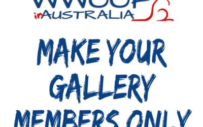 Gallery – make it Members Only