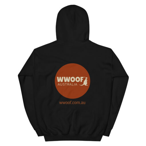 Unisex Hoodie Rust - Image 2