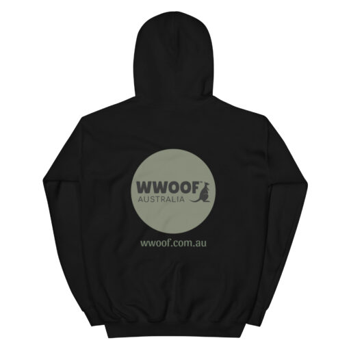 Unisex Hoodie Olive - Image 2