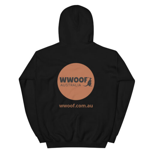 Unisex Hoodie Rust - Image 2