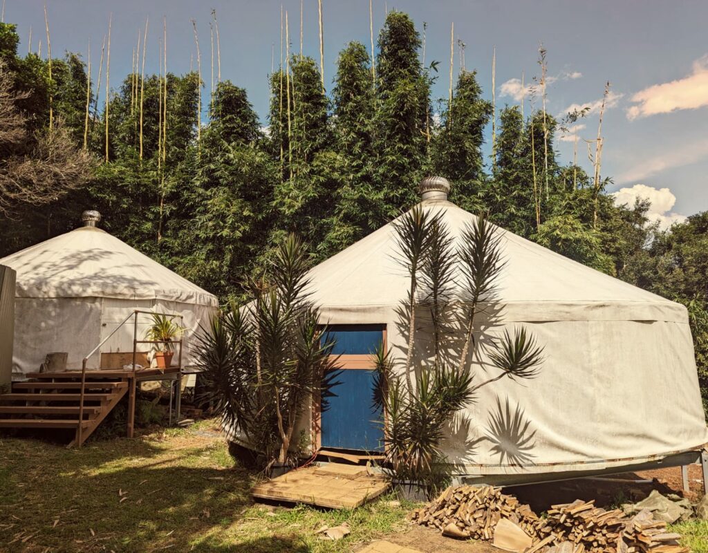 Byron Rainbow Farm Yurts