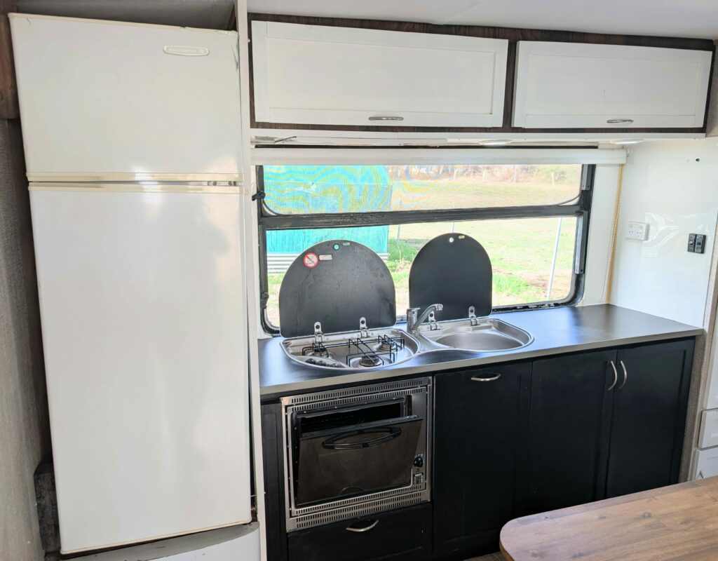Kitchen in Caravan