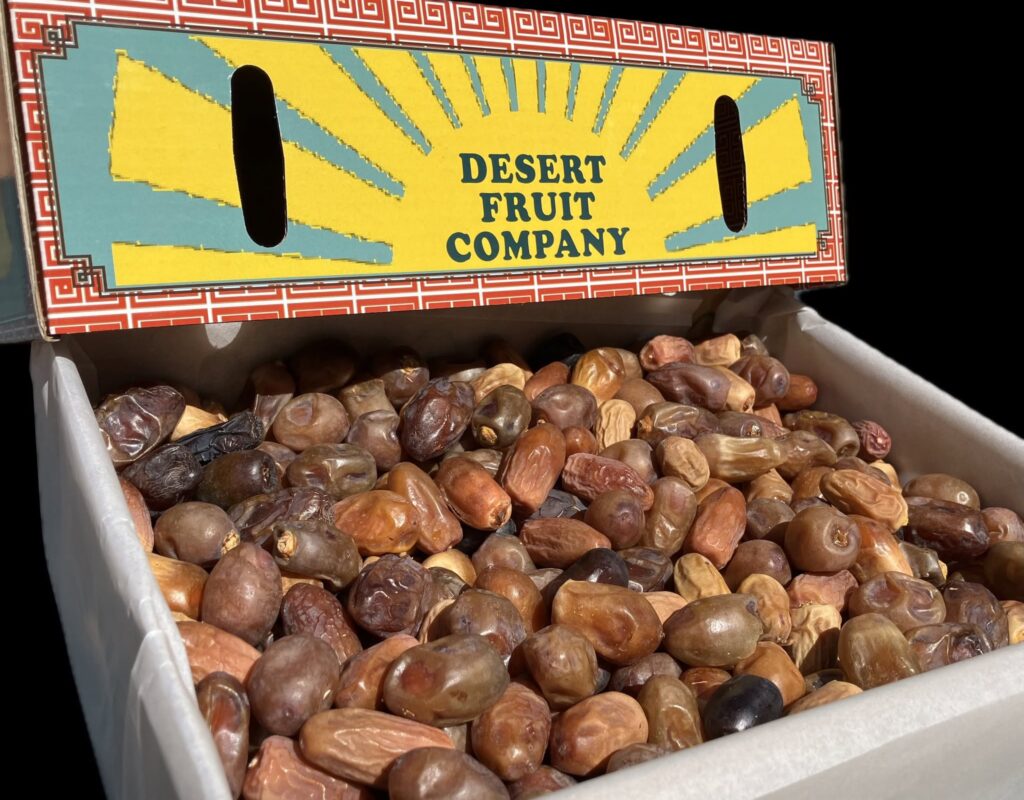 Dates in box