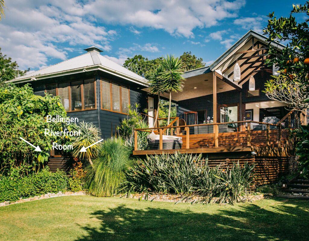 Bellingen Riverfront Room – location