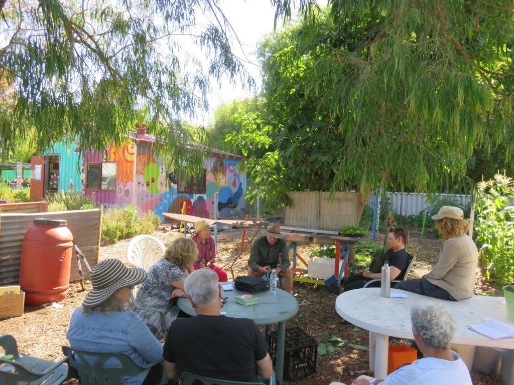 Mia Mia community garden workshop