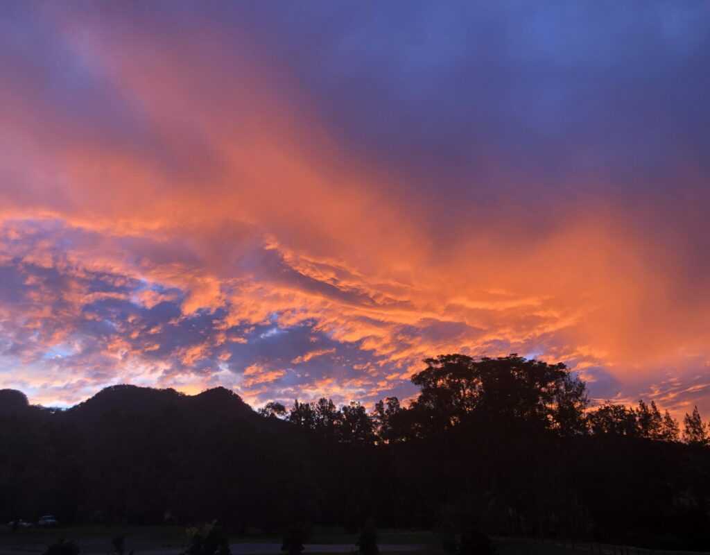 Colourful sunsets in Gloucester